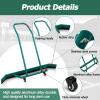YXXSDP Sport Court Water Remover Dryer/Tennis Court Squeegee, Professional Aluminum Squeegee Broom Rain Shuttle/Sweeper, Blade Floor Surface Water Pusher(Green) view 4