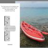VANZACK Oarlock Mount Heavy Duty Stainless Steel Oar Socket for Secure Oar Locking System Side Mount Design for Easy Installation Boats and Kayaks Boat Hardware view 4