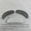3 Sets Stick on Halloween Eyebrow and Beard Set Old Man Eyebrow and Mustache Set Old Man Gray Moustache and Eyebrows Set for Men Women, Gray view 3