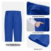 YuanLu Boys' Pants Tuxedo School Uniform Pant for Wedding Boys Dress Pants Royal Blue Size 12 view 2