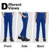 YuanLu Boys' Pants Tuxedo School Uniform Pant for Wedding Boys Dress Pants Royal Blue Size 12 view 4