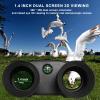 SKIOVEMI Night Vision Goggles - Head Mounted, 4K Night Vision Binoculars for Adults with 32GB Memory Card - 8X Digital Zoom for Camping, Travel, Surveillance view 2