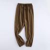 Boys Girls Long loomers Basic Harem Pants Solid Loose Elastic Waist Joggers Sweatpants Loung (Coffee, 2-3 Years) view 2