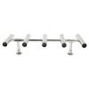 CRYBY 5-Tube Fishing Rod Holder, Stainless Steel Fishing Rod Rack Deck Mount Boat Organizer Tube Rod Holder, Vertical Fishing Pole Holder Boat Fishing Rod Holder Fishing Console Boat T Top Rod Bracket view 3