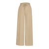 Sales Clearance Today Deals Prime,Womens Linen Pants High Waisted Wide Leg Baggy Boho Sweatpants Comfy Cotton Lounge Beach Trousers with Pockets,Khaki,Xx-Large view 3