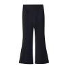 Kids Girls Flare Leggings High Waisted Bell Bottoms Active ootcut Yoga Pants Slim Fit Solid Dance (Black, 4-5 Years) view 1