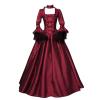 Vampire Gothic Fairy Dress Plus Size Renaissance Costume for Women - Flowy Chiffon Ren Faire Outfit for Curvy Women view 1