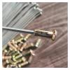 QIAOJUNMING 36pcs/lot high Racing Off-Road Motorcycle Front and Rear 16/17/18/19/21 inch Rim Motorcycle Spokes(3.2mmX198mm) view 2