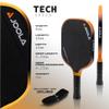 JOOLA Collin Johns Scorpeus 3S 16mm Pickleball Paddle w/Propulsion Core and Charged Carbon Surface Technology. Wide Body Shape w/Larger Sweet Spot. NFC Chip Enabeled & UPA-A Certified view 2