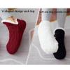 YCQPET 2024 New Indoor Non Slip Thermal Socks Women & Men,V-Mouth Slippers Socks,Fleece-Lined Winter Thick Warm Floor Socks (2PCS B,9-11) view 4