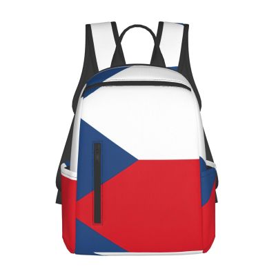 AOLXDE Flag Of The Czech Republic Lightweight Outdoor Backpack Functional Bag For Travel Work And Hiking Backpack For Men