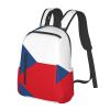 AOLXDE Flag Of The Czech Republic Lightweight Outdoor Backpack Functional Bag For Travel Work And Hiking Backpack For Men view 2