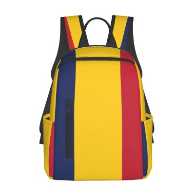 AOLXDE Flag Of Chad Lightweight Outdoor Backpack Functional Bag For Travel Work And Hiking Backpack For Men