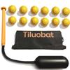 Tiluobat The Yellow Baseball Rope Swing Training bat Comes with 12 Training Balls and 1 bat view 1