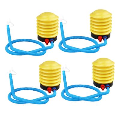 NAMOARLY 4pcs Foot Pump Plastic Bellows Pump for Inflatables Air Bed Yoga Camping Electric Balloon