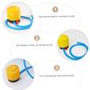 NAMOARLY 4pcs Foot Pump Plastic Bellows Pump for Inflatables Air Bed Yoga Camping Electric Balloon view 2