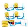 NAMOARLY 4pcs Foot Pump Plastic Bellows Pump for Inflatables Air Bed Yoga Camping Electric Balloon view 3