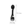 Anneome 2sets Practical Camping Cutlery Spork for Outdoor Multifunctional Outdoor Tool Lightweight Compact 2pcs*2 view 3