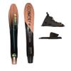 Connelly Big Daddy Waterski, Swerve Lace-Adjustable Front Binding with Rear Toe Plate, (one Size fits Most) view 4