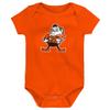 Outerstuff Newborn & Infant Cleveland Browns Team Starter 3-Pack Bodysuit Set view 3