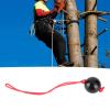 Tree Climbing Ring Arborist Retriever Ball, Arborist Retriever Ball Tree Climbing Ring Friction Saver Rope with Loop Lanyard for Tree Arborist Care view 3