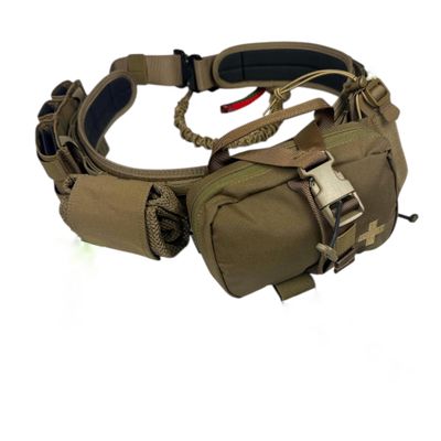 Redemption Battle Belt Belt of Truth Full Kit with Pouches Included (Coyote Brown, L/XL)