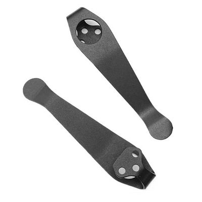 2PCS Titanium Deep Carry Pocket Clips Fit for Cold Steel Ti Lite 26SP, CNC Custom Back Clip DIY Replacement