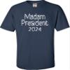 5T Navy Toddler Madam President Spelled Out in Cats Toddler T-Shirt view 4