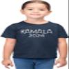 3T Navy Toddler Cats Spell Out Kamala Toddler T-Shirt view 2