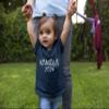 3T Navy Toddler Cats Spell Out Kamala Toddler T-Shirt view 3
