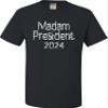 4T Black Toddler Madam President Spelled Out in Cats Toddler T-Shirt view 4