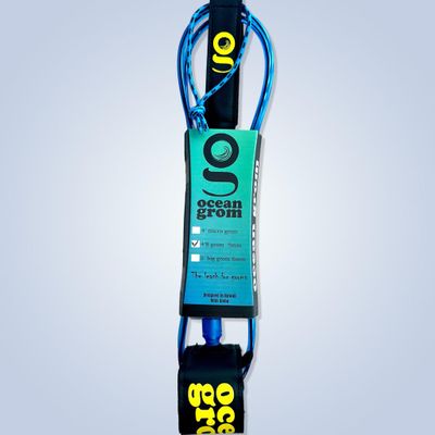 4'8 Grom Leash Fin - Kids Surf Leash