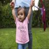 5T Light Pink Toddler Cats Spell Out Kamala Toddler T-Shirt view 3