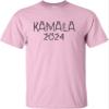 5T Light Pink Toddler Cats Spell Out Kamala Toddler T-Shirt view 4