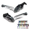 WUICSL Clutch Brake Lever for SU&ZUKI DL 1000 DL1000 for V-Strom 2002-2018 2017 2016 2015 2014 Motorcycle Accessories Folding Extendable Brake Clutch Levers Brake and Clutch Lever view 3