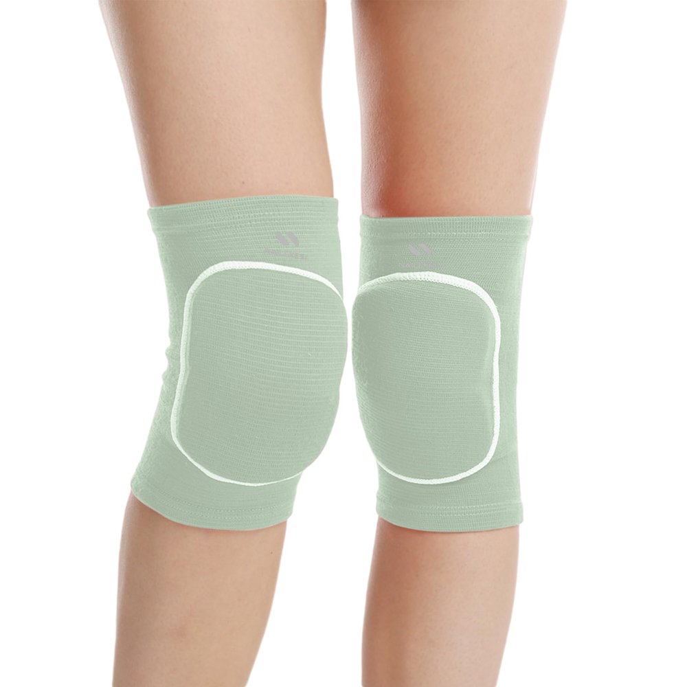 Caviotess Kids Adults Protective Knee Pads, Anti-Slip Padded Sponge Knee Brace Knee Support for Football Volleyball Dance Skating Basketball Sports