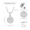 mingkejw Basketball Urn Necklace for Ashes Sport Cremation Jewelry Stainless Steel Football Memorial Necklaces Ash Holder for Human Pets Keepsake Jewelry for Sport Lover Men with Fill Tool,2pc view 3