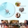 mingkejw Basketball Urn Necklace for Ashes Sport Cremation Jewelry Stainless Steel Football Memorial Necklaces Ash Holder for Human Pets Keepsake Jewelry for Sport Lover Men with Fill Tool,2pc view 4