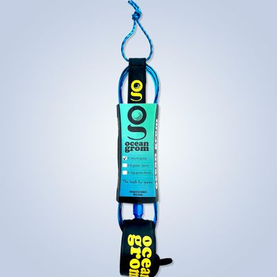 4' Micro Grom Leash Fin - Kids surf Leash