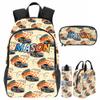 Artsadd Personalized Backpacks for Kids - Customized Unisex School Bags with Name view 1