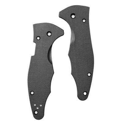 1Pair Custom G10 Scales Fits for Yojimbo 2 C85, CNC Handle Patch DIY Replacement Accessory(Black)
