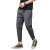 QOAAIE Casual Loose Jogger Pants for Men Solid Color Summer Slacks Cropped Pants Lightweight Workout Athletic Pants (Dark Grey,5X-Large) view 1