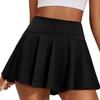 ELESOL Women's Tennis Skirt Pleated Sport Dress with Pocket Shorts High Waist Golf Sport Skirt Workout Pickleball view 1