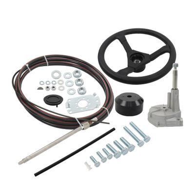 16 Feet Boat Rotary Steering System Replacement for Yamaha Suzuki Yachts Fishing Boats