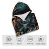 GHUALURU Novel Cat Hoodie Pumpkin Sweatshirts Halloween Hoodies Sweatshirts Costumes for Men Women,Cat Black3,L view 4