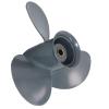 PETUSI Boat Outboard Propeller 9 1/4 x 12 for Honda 8/9.9/15/20 HP Engines, 9 1/4x12 Pitch Aluminum Boat Propeller, 8 Tooth Spline Boat Motor Props, 3 Blades, RH (9.25x12) view 1