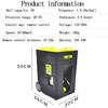 JINGEDD Portable Tennis Ball Machine, Automatic Tennis Ball Launcher, Adjustable Launching Angle, Speed, 50 Large Capacity, for Tennis Training, Competitions, Teaching view 4