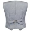 Visaccy Boys' Dress Vests - Formal & Communion Suits in Light Gray Size 8 view 2