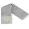 CybGene Embroidered Tennis Towel, Funny Tennis Gift for Men, Women & Lovers, Soft & Absorbent, Gray, Initial S view 1