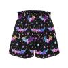 Tongluoye Halloween Shorts for Girls 10-12 High Waisted Shorts for Toddler Girl Kids Clothes Galaxy Bat Casual Wide Leg Shorts with Pockets Summer Sweat Shorts for Fitness Running Pants view 4